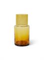 CARAFE TUBE AMBER