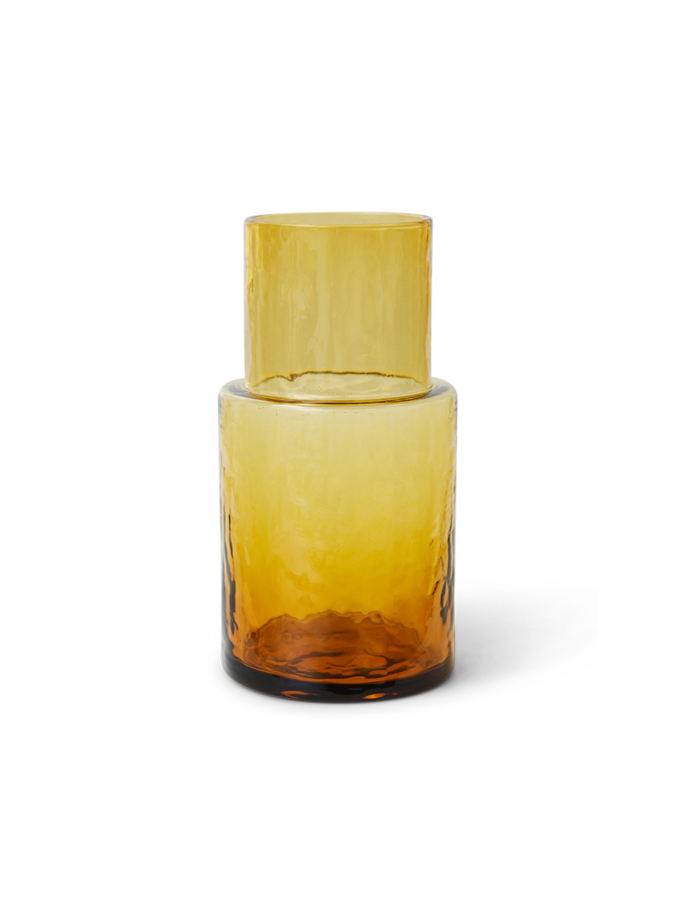 CARAFE TUBE AMBER