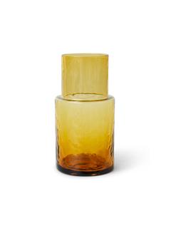 CARAFE TUBE AMBER