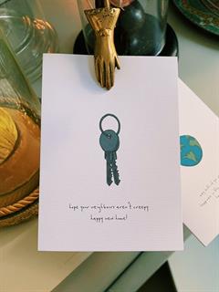 CARD HAPPY NEW HOME