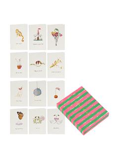 CARDS ASSORTED GREETING SET OF 12