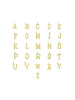 CHARM GOLD LETTER 1,5CM