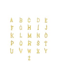 CHARM GOLD LETTER 1,5CM