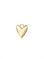 CHARM GOLDEN HEART GOLD PLATED