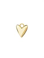 CHARM GOLDEN HEART GOLD PLATED