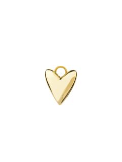 CHARM GOLDEN HEART GOLD PLATED