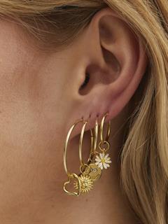 CHARM HAPPY SMILE GOLD PLATED