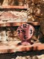CLOCK RETRO CERAMIC PINK