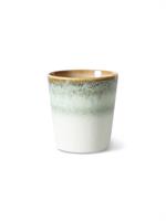 COFFEE MUG 70'S CERAMICS PETAL