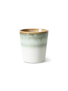 COFFEE MUG 70'S CERAMICS PETAL