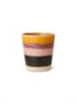 COFFEE MUG 70'S CERAMICS SUNSET