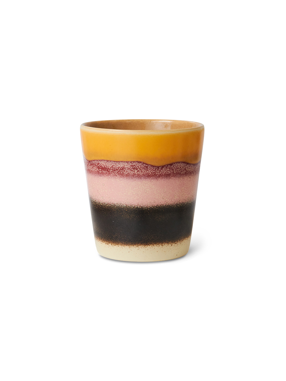 COFFEE MUG 70'S CERAMICS SUNSET
