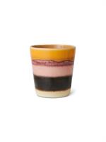 COFFEE MUG 70'S CERAMICS SUNSET