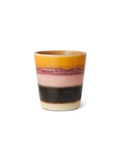 COFFEE MUG 70'S CERAMICS SUNSET
