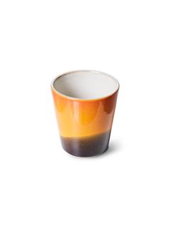 COFFEE MUG 70S CERAMICS SUNSHINE