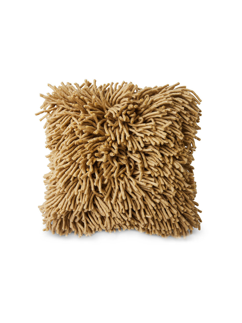 CUSHION RUGGED WOOLEN OLIVE 50X50CM