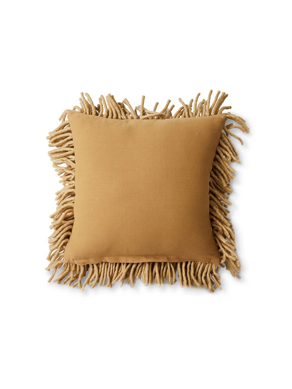 CUSHION RUGGED WOOLEN OLIVE 50X50CM