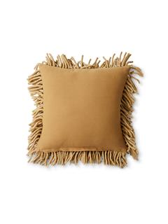 CUSHION RUGGED WOOLEN OLIVE 50X50CM