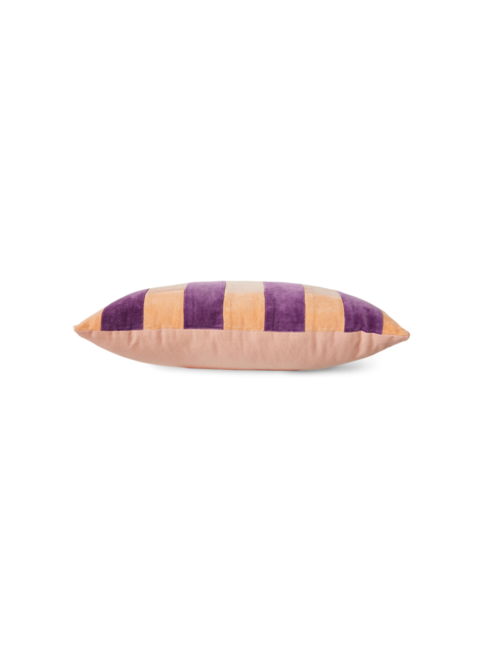 CUSHION STRIPED VELVET MIDSUMMER 50X30CM