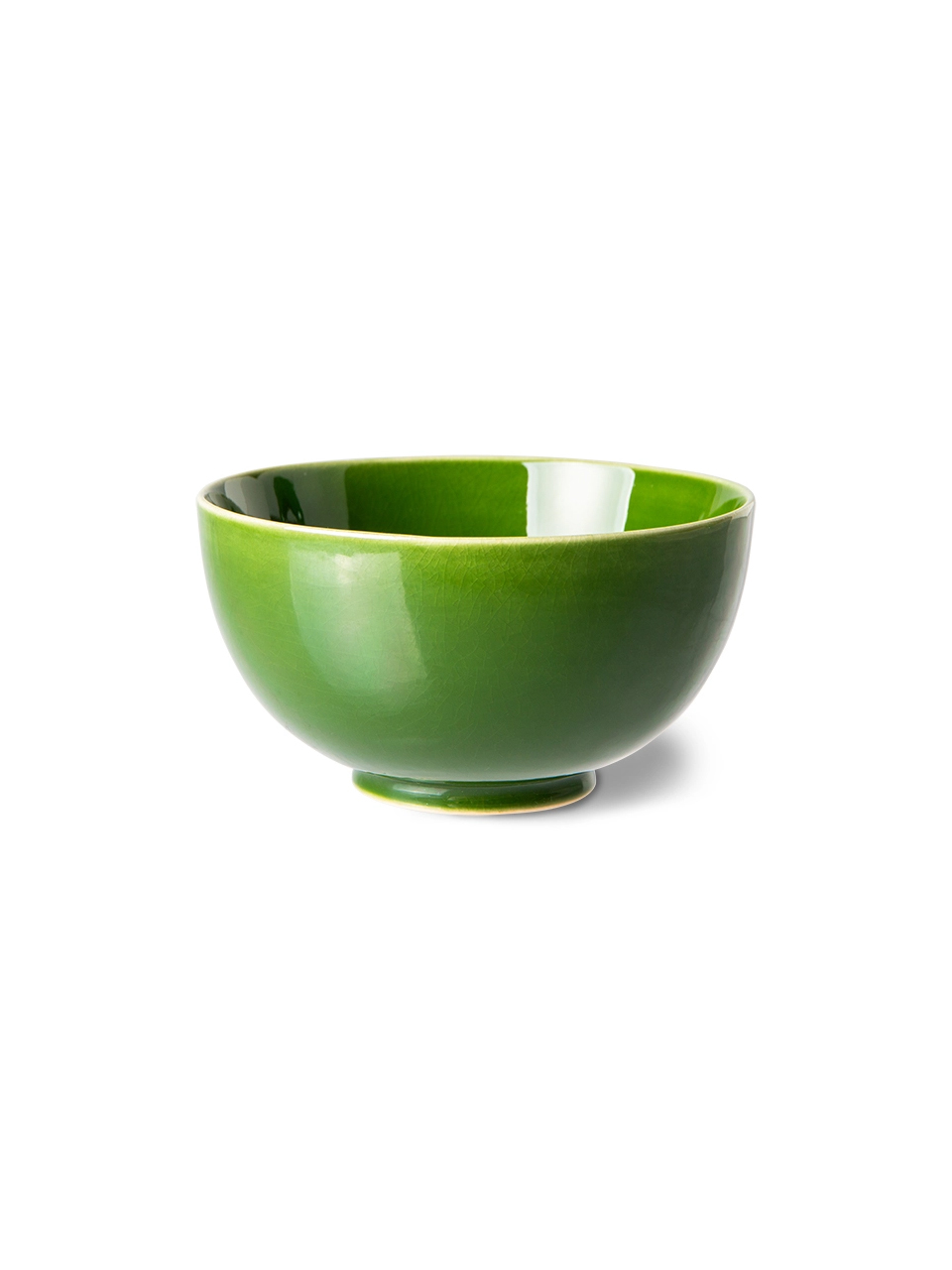 DESSERT BOWL THE EMERALDS CERAMIC GREEN SET OF 4