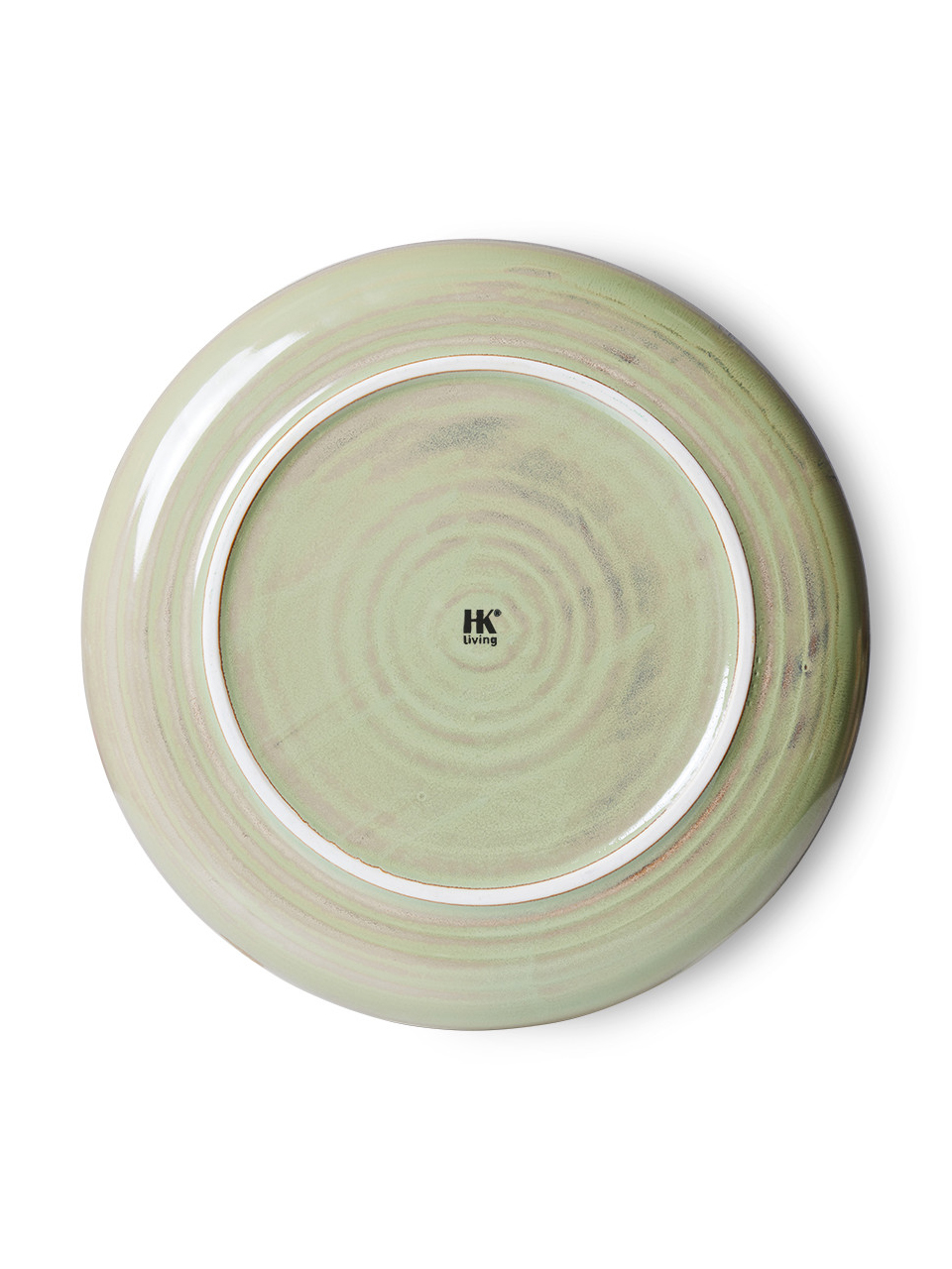 DINNER PLATE CHEF CERAMICS MOSS GREEN