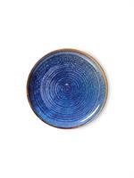 DINNER PLATE CHEF CERAMICS RUSTIC BLUE