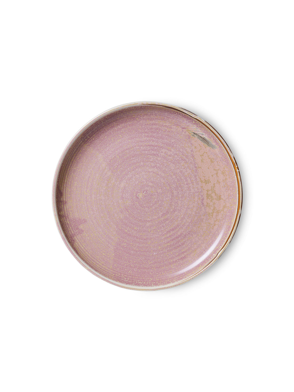 DINNER PLATE CHEF CERAMICS RUSTIC PINK