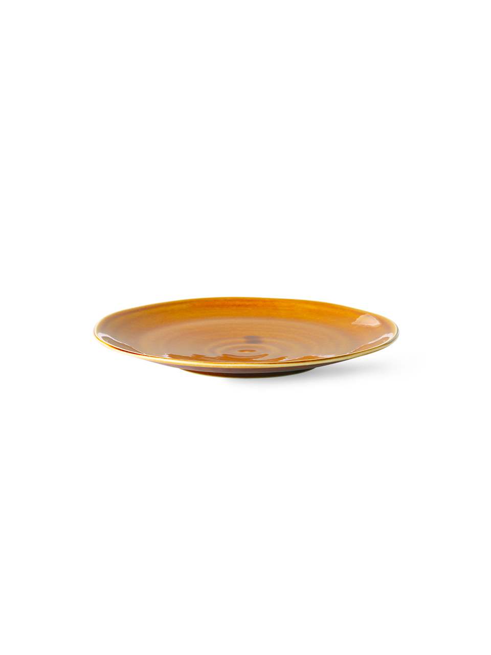 DINNER PLATE KYOTO CERAMICS BROWN