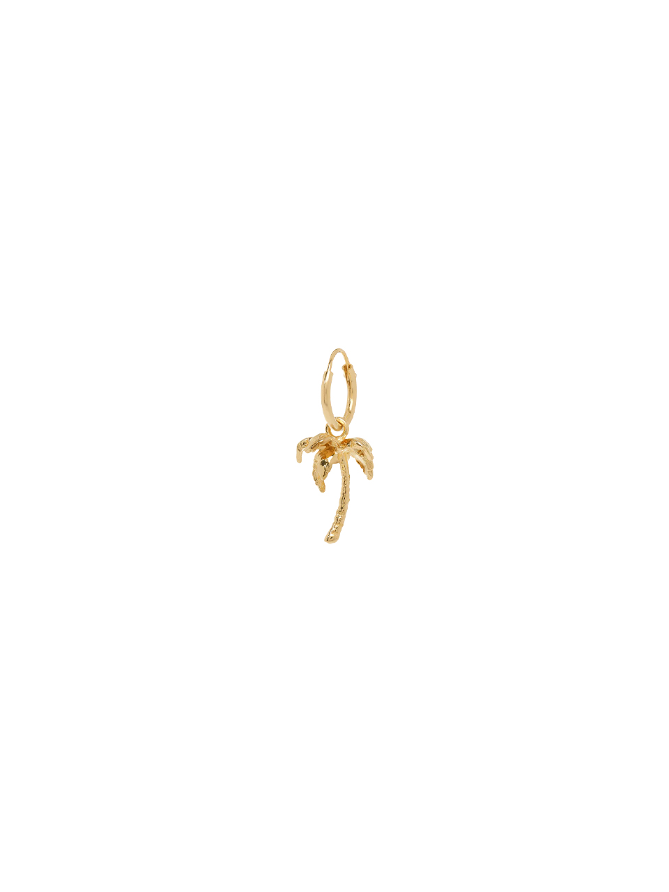 EARRING SINGLE PALMIER RING