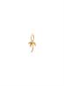 EARRING SINGLE PALMIER RING