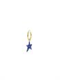EARRING SINGLE SALLY RING GOLD PLATED