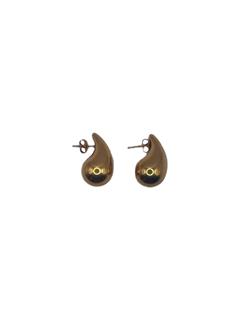 EARRINGS BIEBER DROPS GOLD 24MM