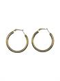 EARRINGS CHUNKY HOOPS 50MM