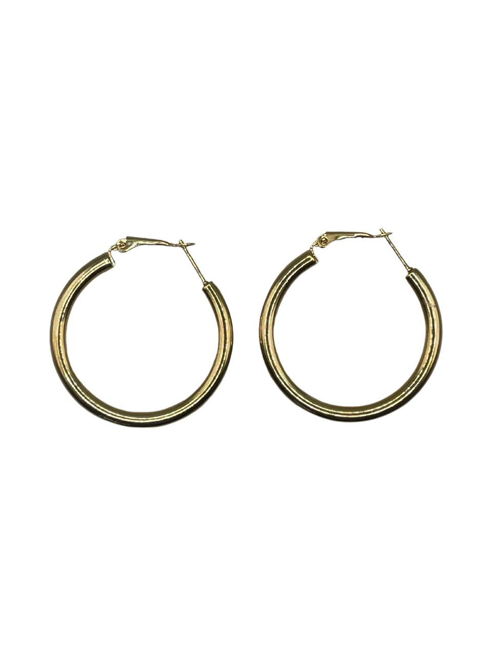 EARRINGS CHUNKY HOOPS 50MM