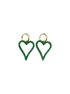 EARRINGS GREEN