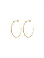 EARRINGS LARGE LUMIERE HOOP