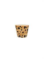 ESPRESSO CUP LEOPARD BROWN