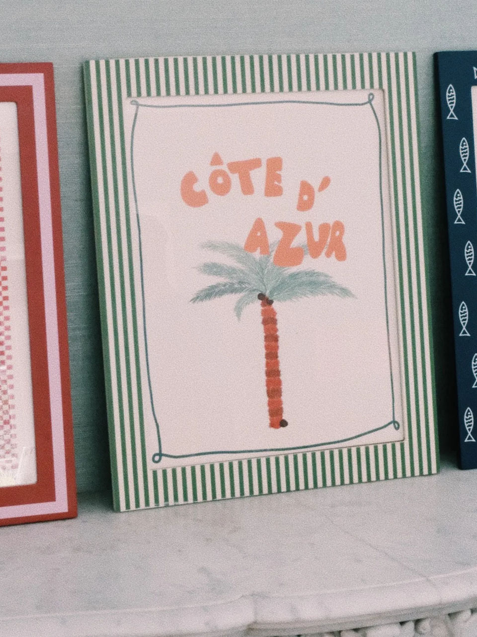 FRAME FERN STRIPED