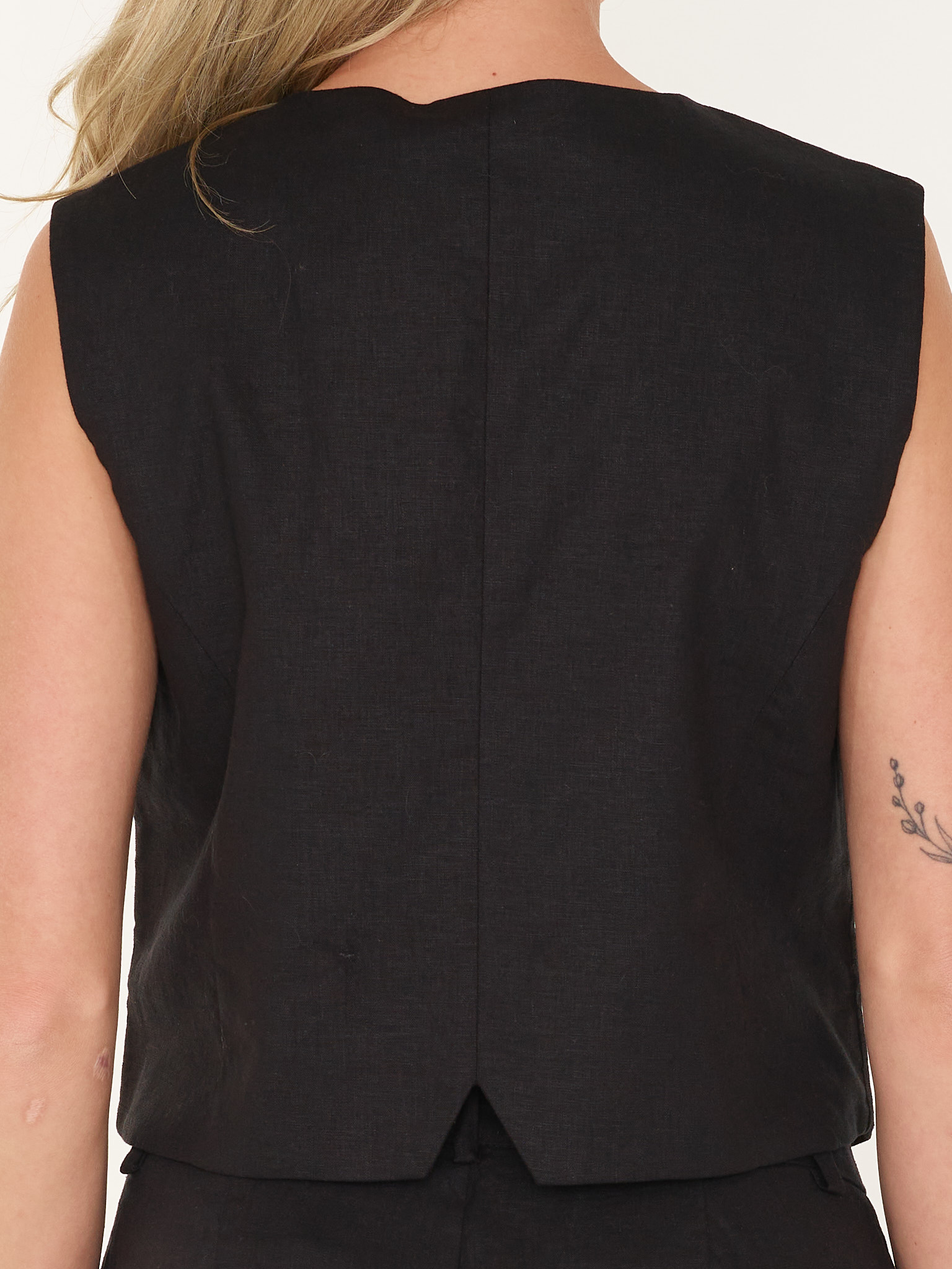 GILET ELARAHGZ LINEN