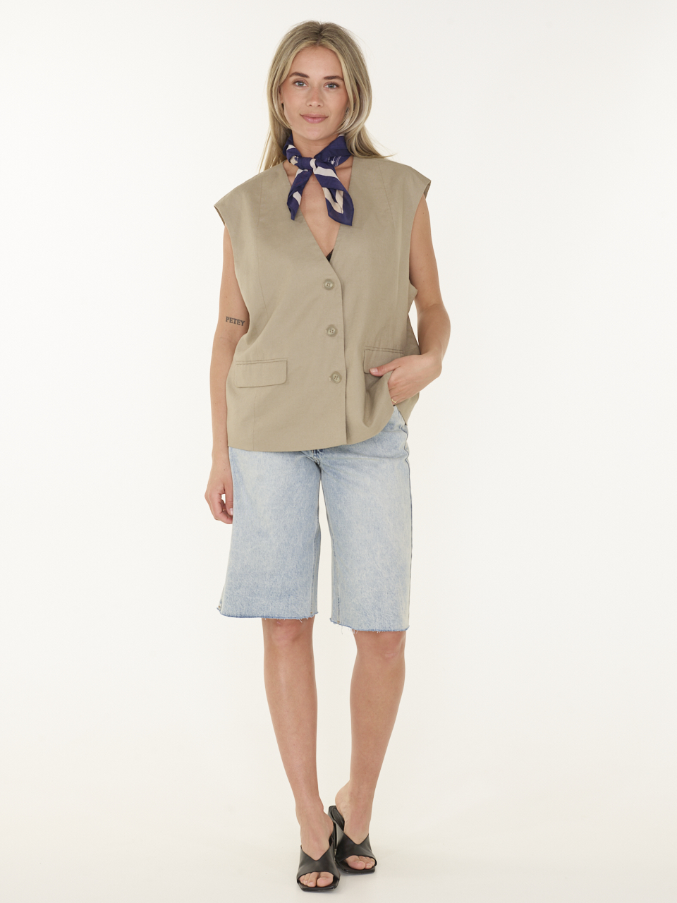 GILET GZIZZA LINEN