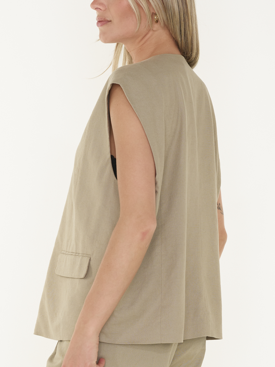 GILET GZIZZA LINEN