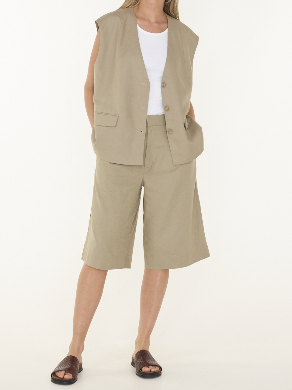 GILET GZIZZA LINEN