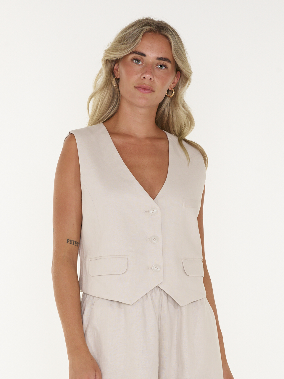 GILET LIZAGZ LINEN