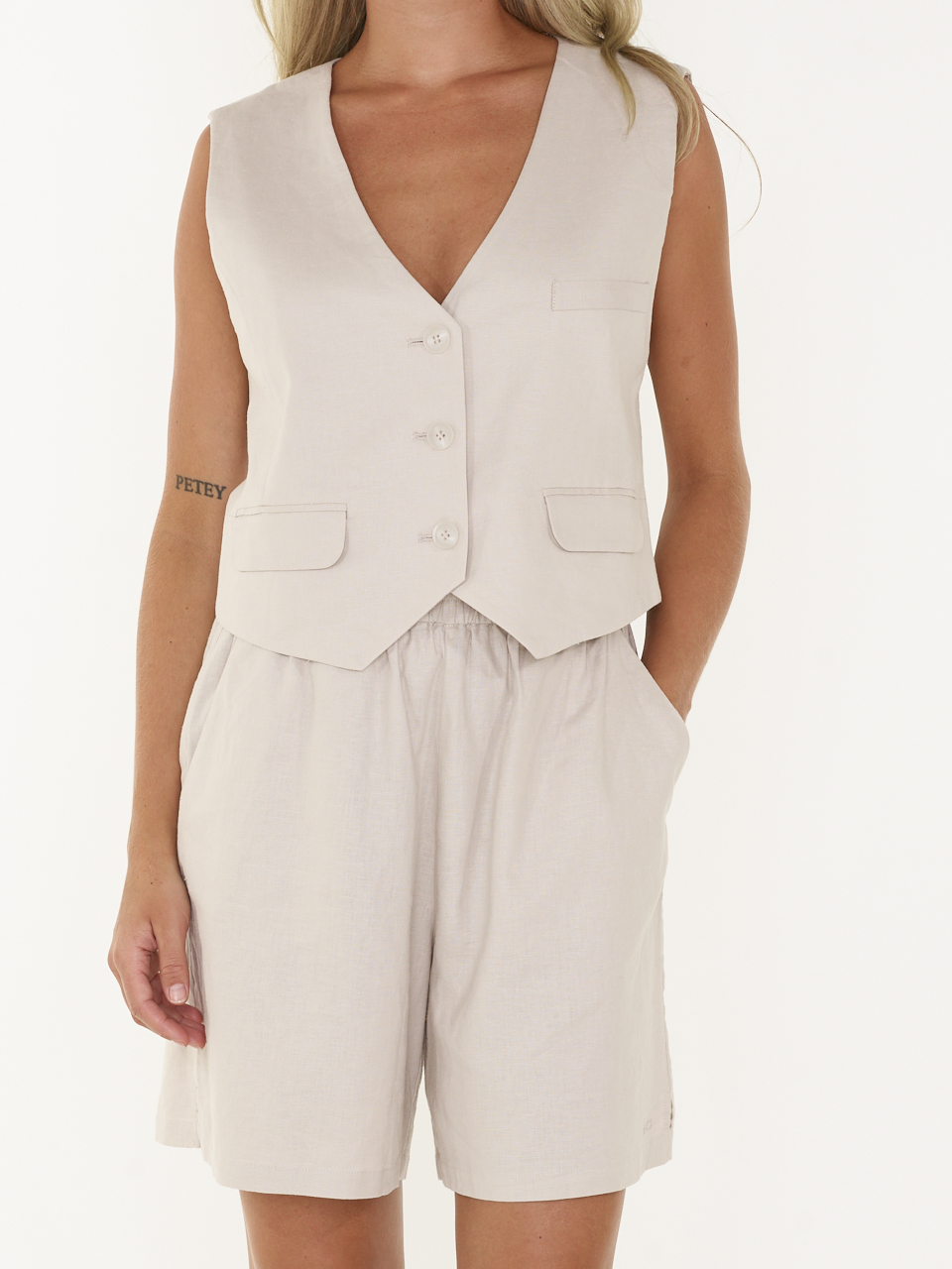 GILET LIZAGZ LINEN
