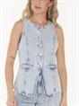 GILET LYLA DENIM