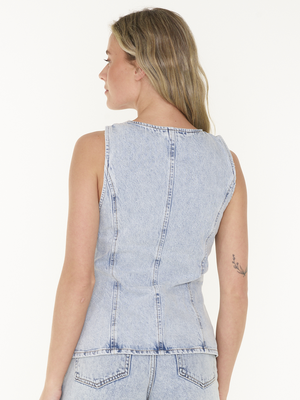GILET LYLA DENIM