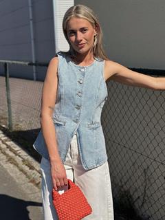 GILET LYLA DENIM