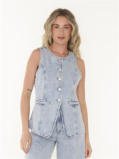 GILET LYLA DENIM