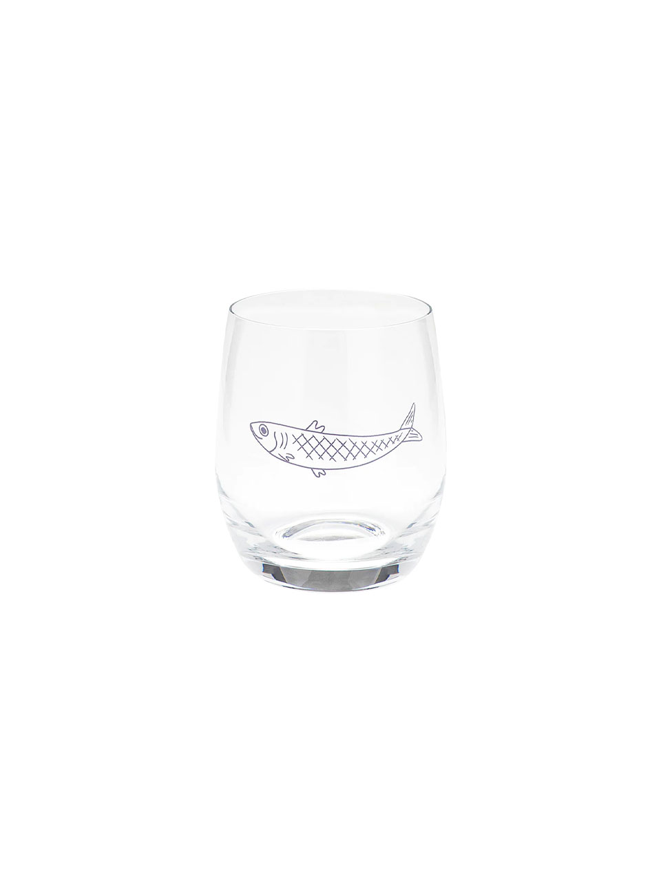 GLASS SARDINE WATER