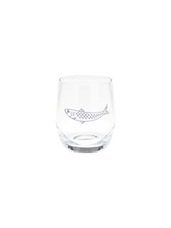 GLASS SARDINE WATER